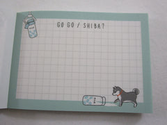 Cute Kawaii Crux Dog Shiba Mini Notepad / Memo Pad - Stationery Design Writing Collection