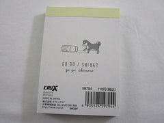 Cute Kawaii Crux Dog Shiba Mini Notepad / Memo Pad - Stationery Design Writing Collection