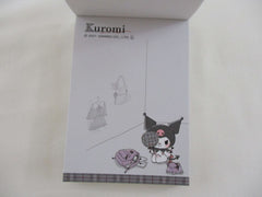 Cute Kawaii Kuromi Mini Notepad / Memo Pad - D - Stationery Designer Paper Collection