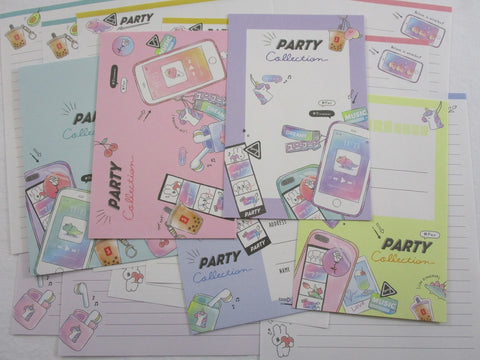 Cute Kawaaii Crux Party Collection Phone Unicorn Airpod Letter Sets - Stationery Writing Paper Envelope