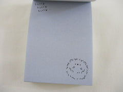 Cute Kawaii Q-Lia Hedgehog Mini Notepad / Memo Pad - Stationery Designer Paper Collection