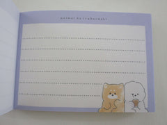 Cute Kawaii Crux Dog Potetto Club Mini Notepad / Memo Pad - Stationery Designer Paper Collection