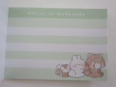 Cute Kawaii Kamio Animal Dog Fox Rabbit Penguin Lamb Hamster Mini Notepad / Memo Pad - Stationery Designer Paper Collection