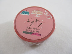 Cute Kawaii W-Craft Washi / Masking Deco Tape - Sweet Dessert Tea Time - for Scrapbooking Journal Planner Craft