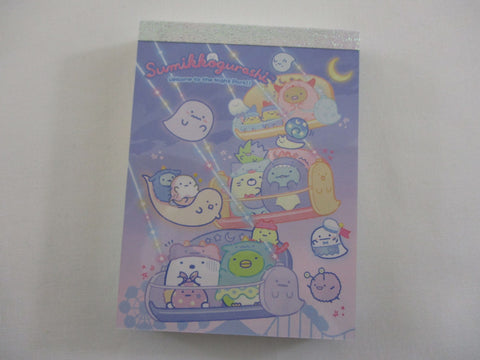Cute Kawaii San-X Sumikko Gurashi Ghost Halloween Mini Notepad / Memo Pad - A - Stationery Writing Message