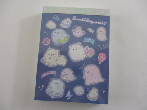 Cute Kawaii San-X Sumikko Gurashi Ghost Halloween Mini Notepad / Memo Pad - C - Stationery Writing Message