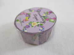 Cute Kawaii MW Flowers Bouquet Washi / Masking Deco Tape - E - Purple - for Scrapbooking Journal Planner Craft Nature Wedding Beautiful