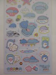 Cute Kawaii San-X Jinbesan Whale Sticker Sheet 2021 - C - for Planner Journal Scrapbook Craft