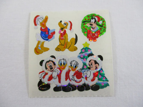 Sandylion Disney Mickey Mouse Glitter Sticker Sheet / Module - Vintage & Collectible - D - Scrapbooking