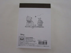 Cute Kawaii Winnie the Pooh Bear Mini Notepad / Memo Pad Kamio - Stationery Designer Paper Collection