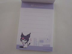 Cute Kawaii Kuromi Mini Notepad / Memo Pad - E - Stationery Designer Paper Collection
