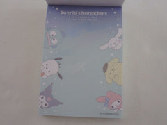 Cute Kawaii Sanrio Characters Cinnamoroll My Melody Kuromi Pochacco Purin Mini Notepad / Memo Pad Kamio - Stationery Designer Paper Collection