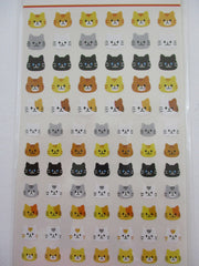 Cute Kawaii Cats Sticker Sheet - for Journal Planner Craft