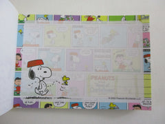 Cute Kawaii Snoopy Classic Comics Mini Notepad / Memo Pad - Stationery Designer Writing Paper Collection