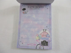 Cute Kawaii Crux Watabitto Cotton Candy Rabbit Mini Notepad / Memo Pad - Stationery Designer Paper Collection