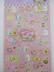 Cute Kawaii San-X Sumikko Gurashi Shippo's Diner Sticker Sheet 2021 - A - for Planner Journal Scrapbook Craft