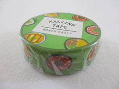 Cute Kawaii W-Craft Washi / Masking Deco Tape - Food Donburi Ramen Rice Bowl - for Scrapbooking Journal Planner Craft