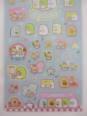 Cute Kawaii San-X Sumikko Gurashi Shippo's Diner Sticker Sheet 2021 - B - for Planner Journal Scrapbook Craft