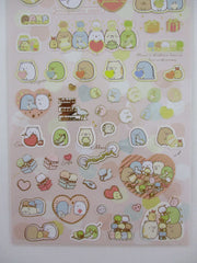 Cute Kawaii San-X Sumikko Gurashi Friendship Time Sticker Sheet 2018 - B - for Planner Journal Scrapbook Craft
