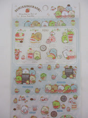 Cute Kawaii San-X Sumikko Gurashi Strawberry Sticker Sheet 2020 - B - for Planner Journal Scrapbook Craft