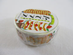 Cute Kawaii W-Craft Washi / Masking Deco Tape - Strawberry Pancakes Breakfast Coffee - for Scrapbooking Journal Planner Craft
