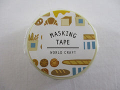 Cute Kawaii W-Craft Washi / Masking Deco Tape - Bread Baking Baker Goods - for Scrapbooking Journal Planner Craft