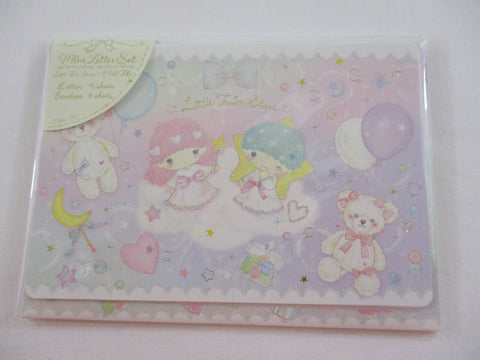 Cute Kawaii Miki Takei Little Twin Stars Letter Set Pack - Stationery Writing Paper Penpal Collectible
