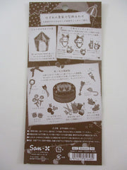 Cute Kawaii San-X Sentimental Circus Sticker Sheet 2022 - B - for Planner Journal Scrapbook Craft