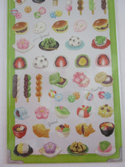 Cute Kawaii Mindwave Foodies Sticker Sheet - K - Sweet Pastries Tea Time - for Journal Planner Craft