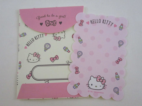 Cute Kawaii Sanrio Hello Kitty Mini Letter Set / Note Envelope Set - Small Writing Note Envelope Set Stationery