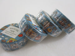 Cute Kawaii W-Craft Washi / Masking Deco Tape - Ready for School Study College B - for Scrapbooking Journal Planner Craft