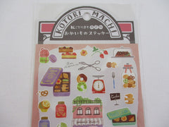 Cute Kawaii MW Kotori Machi / Little Town Series - Patisserie Bakery Bon Appetite Sticker Sheet - for Journal Planner Craft