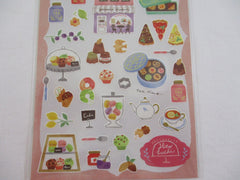 Cute Kawaii MW Kotori Machi / Little Town Series - Patisserie Bakery Bon Appetite Sticker Sheet - for Journal Planner Craft