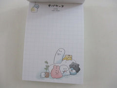 Cute Kawaii Crux Ghost ochi time Mini Notepad / Memo Pad - Stationery Designer Paper Collection