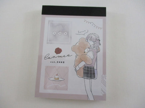 Copy of Cute Kawaii Kamio Girl Sweet Bear Mini Notepad / Memo Pad - Stationery Designer Paper Collection