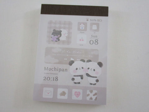 Cute Kawaii Kamio Mochi Pan Panda Mini Notepad / Memo Pad - Stationery Design Writing Collection