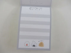 Cute Kawaii Kamio Onigiri juicy na Mini Notepad / Memo Pad - Stationery Designer Paper Collection
