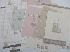 Cute Kawaii Kamio Petit Kuma Bear Letter Sets Stationery - writing paper envelope