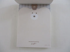Cute Kawaii Q-Lia Moco Mocha Cafe Bear Mini Notepad / Memo Pad - Stationery Designer Paper Collection
