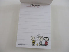 Cute Kawaii Peanuts Snoopy Mini Notepad / Memo Pad Kamio - X Happiness is - Stationery Designer Paper Collection