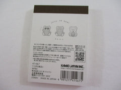 Cute Kawaii Kamio Bear Juicy Drink Tapioca Bubble Tea Mini Notepad / Memo Pad - Stationery Designer Paper Collection