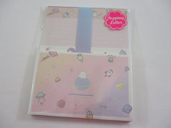 Cute Kawaii Q-Lia Alien Space Cosmo World Stars Letter Set Pack - Stationery Writing Paper Penpal Collectible