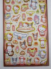 SALE Cute Kawaii Sanrio Cafe Characters Kuromi Large Sticker Sheet - for Journal Planner Craft