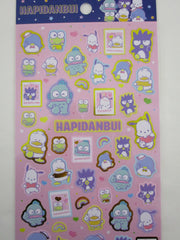Cute Kawaii Sanrio Characters Badtz Keroppi Pochacco Hapidanbui A Large Sticker Sheet - for Journal Planner Craft