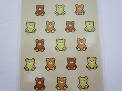 Cute Kawaii MW - Bears Sticker Sheet - for Journal Planner Craft