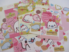 Cute Kawaii San-X Mamegoma Seals Letter Sets - A - Writing Paper Envelope Stationery Penpal