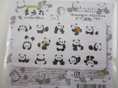 Cute Kawaii World Craft mrfs Flake Stickers Sack - Panda - for Journal Agenda Planner Scrapbooking Craft