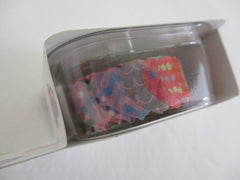 Cute Kawaii Bande Roll of 200 Stickers - Washi Tape Paper - Hearts Love Valentine #Luv - for Scrapbooking Journal Planner Craft