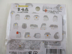 Cute Kawaii World Craft mrfs Flake Stickers Sack - Hamster - for Journal Agenda Planner Scrapbooking Craft