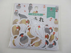 Cute Kawaii World Craft mrfs Flake Stickers Sack - Bird - for Journal Agenda Planner Scrapbooking Craft